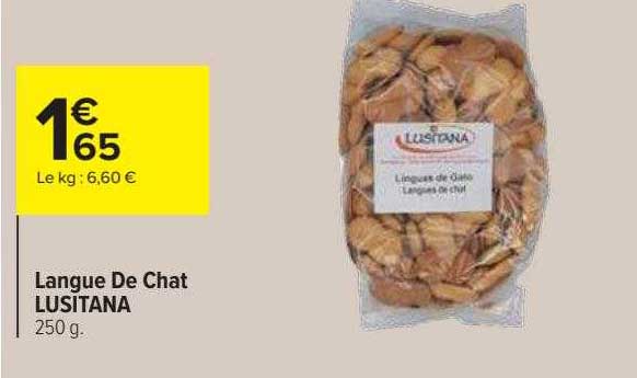 langue de chat lusitana