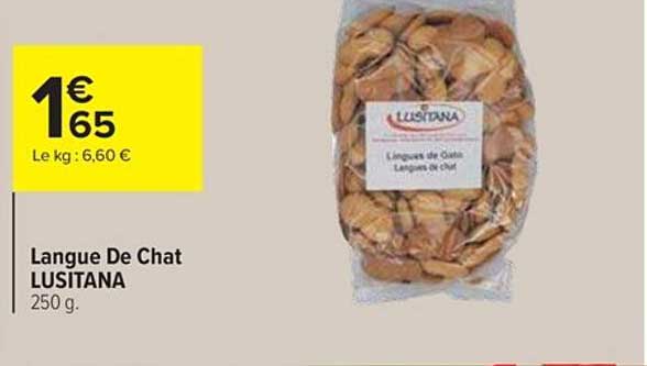 langue de chat lusitana