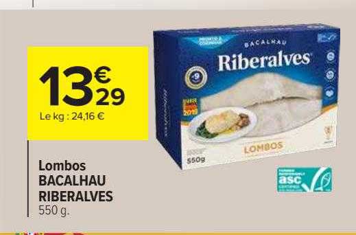 lombos bacalhau riberalves