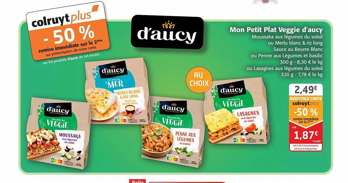 mon petit plat veggie d'aucy