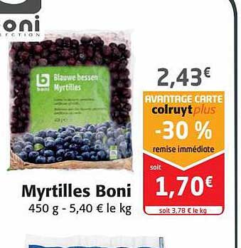 Myrtilles Boni