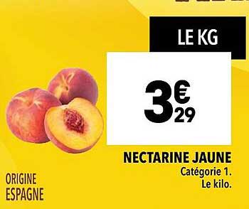 Nectarine Jaune