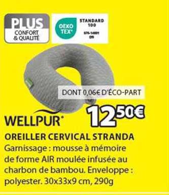 Oreiller Cervical Stranda Wellpur