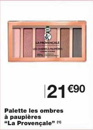palette les ombres à paupières "la provençale"