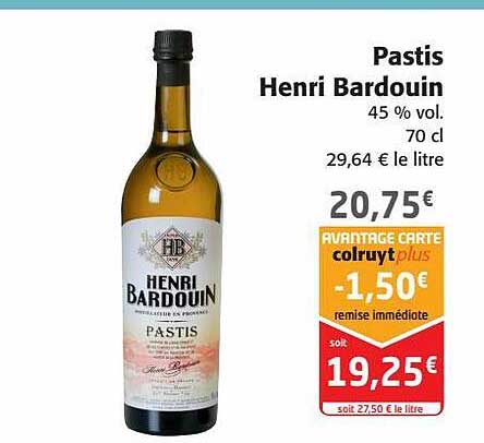 pastis henri bardouin