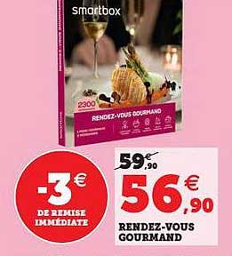 rendez-vous gourmand smartbox