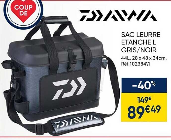 sac leurre étanche l gris-noir