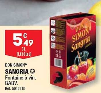 sangria don simon