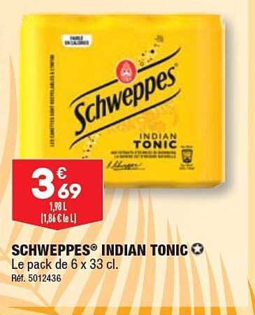 schweppes indian tonic