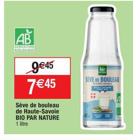sève de bouleau de haute-savoie bio par nature