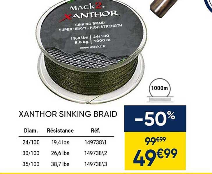 Xanthor Sinking Braid