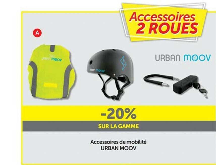 accessoires de mobilité urban moov