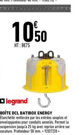 boîte dcl batibox energy legrand