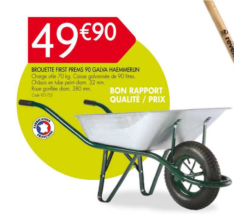 brouette frist prems 90 galva haemmerlin