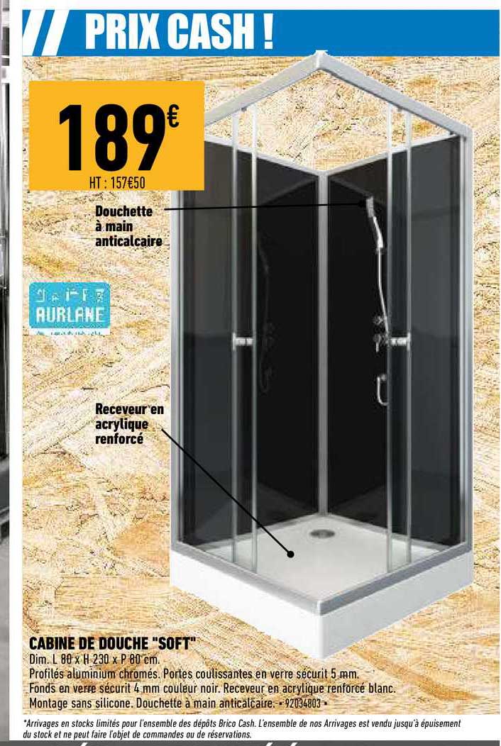 Cabine De Douche "soft"