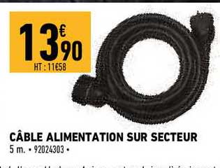 Câble Alimentation Sur Secteur