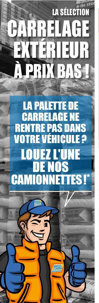 carrelage extérieur à prix bas !