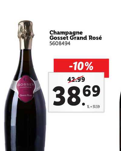 Champagne Gosset Grand Rosé