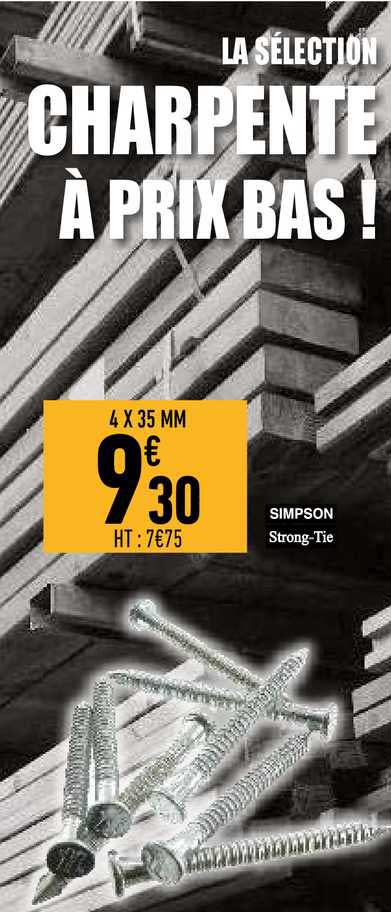 charpente à prix bas !
