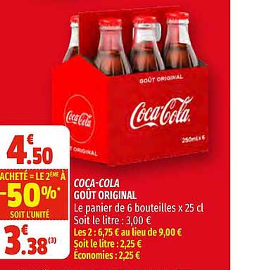 coca-cola goût original