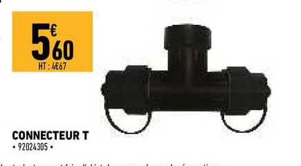 connecteur t