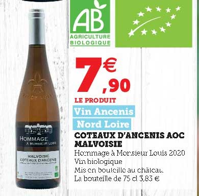 coteaux d'ancenis aoc malvoisie