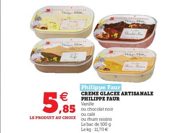 crème glacée artisanale philippe faur