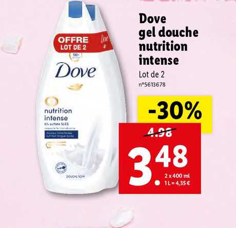 Dove Gel Douche Nutrition Intense