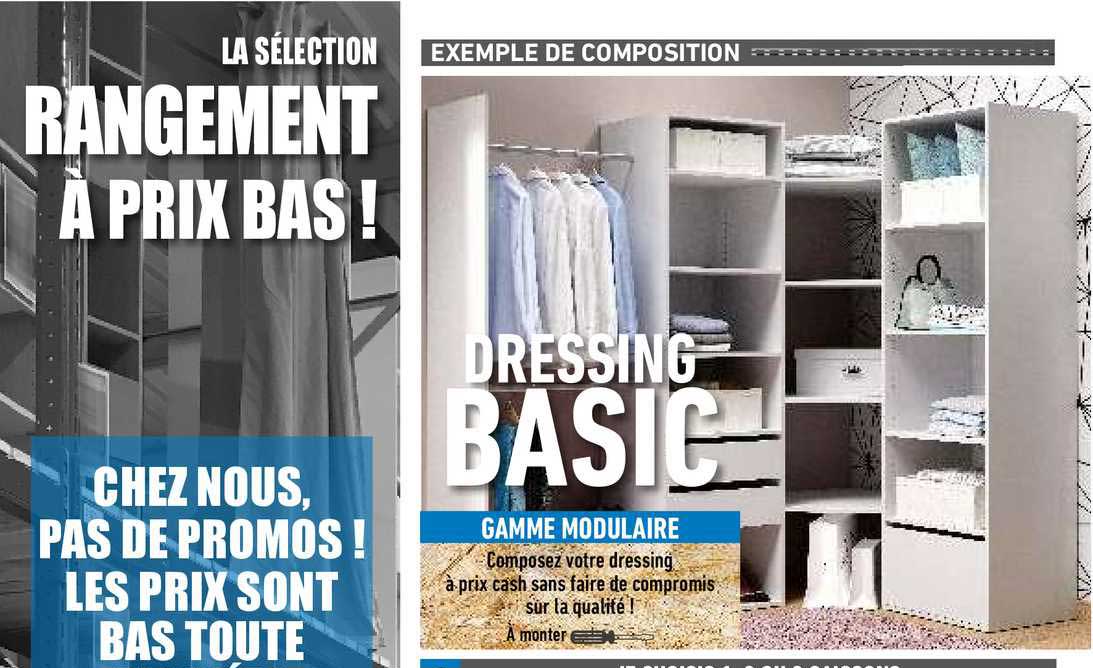 dressing basic gamme modulaire