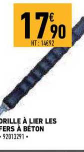 drille à lier les fers à béton