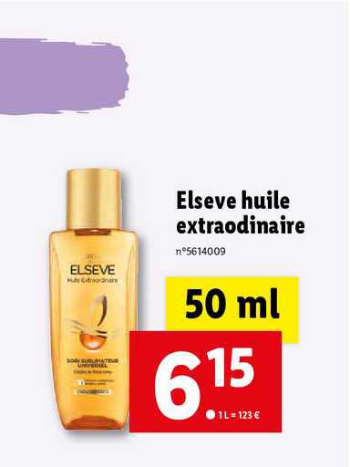 Elsève Huile Extraordinaire