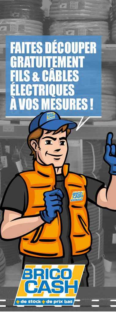 faites découper gratuitement fils & câbles électrique à vos mesures!