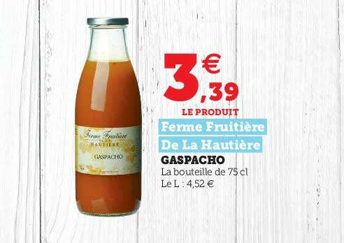 gaspacho ferme fruitière de la hautière
