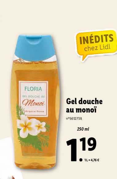 Gel Douche Au Monoï Floria