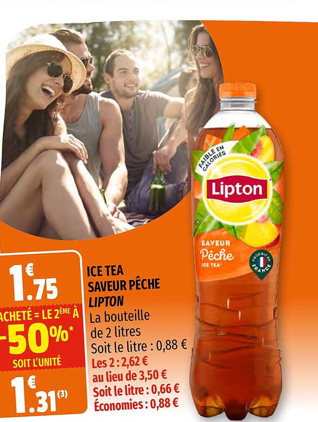 Ice Tea Saveur Pêche Lipton
