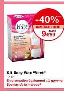 kit easy wax "veet"