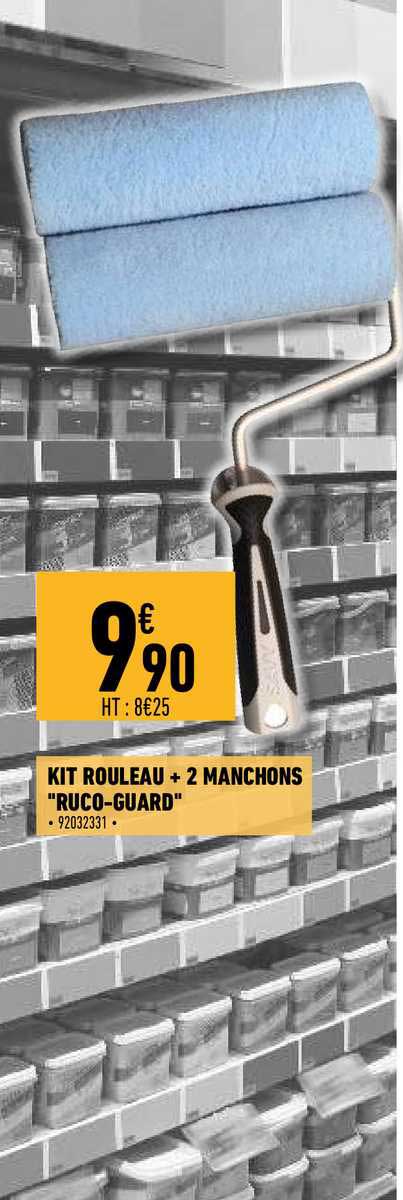 kit rouleau + 2 manchons "ruco-guard"