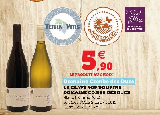 la clape aop domaine domaine combe des ducs