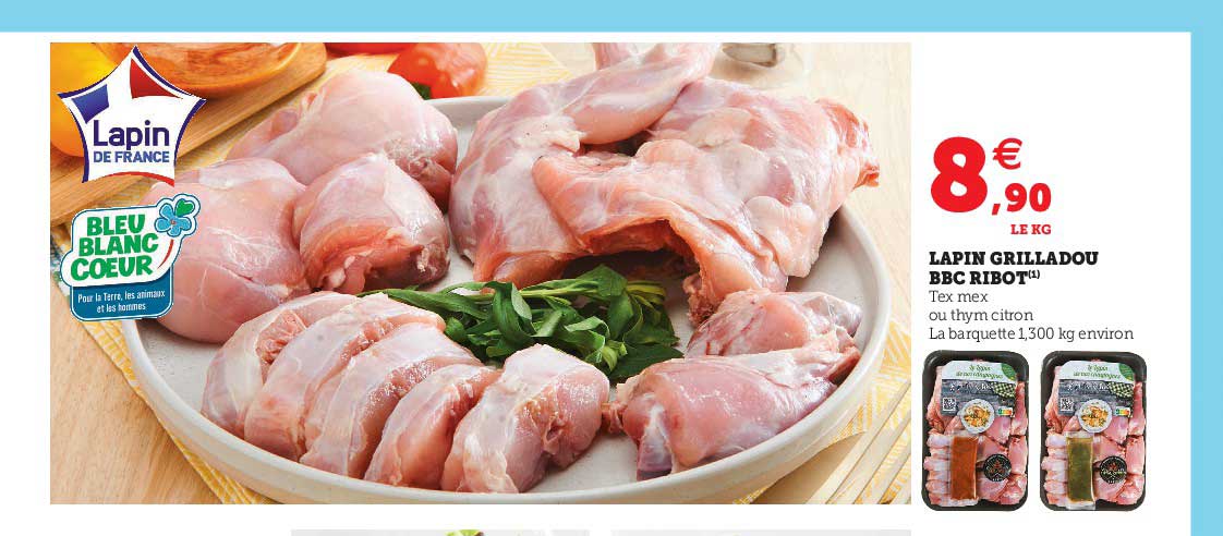 Lapin Grilladou Bbc Ribot