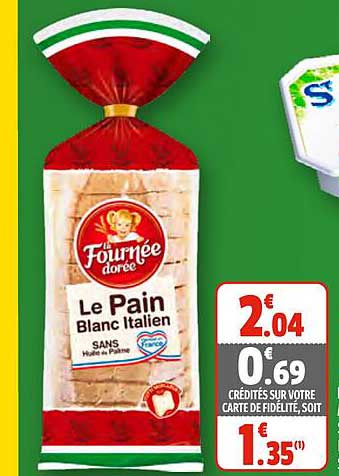 le pain blanc italien le fournée dorée