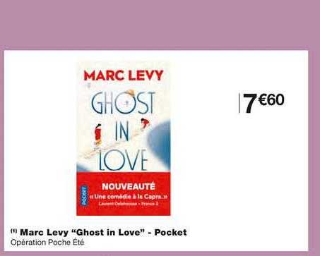 marc levy "ghost in love" - pocket