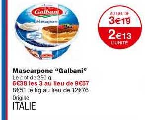 Mascarpone Galbani
