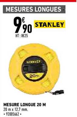 Mesure Longue 20 M Stanley