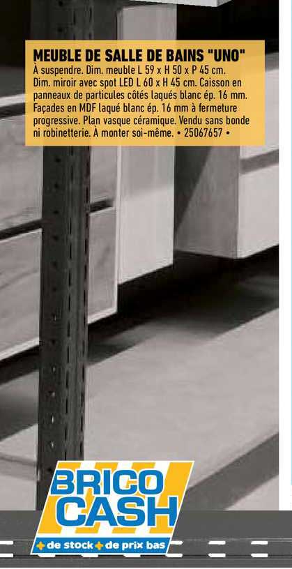 Meuble De Salle De Bains "uno"