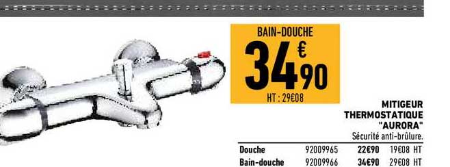 Mitigeur Thermostatique "aurora"