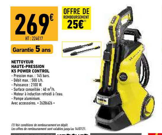 nettoyeur haute-pression k5 power control