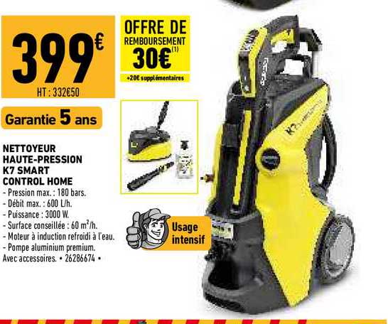 nettoyeur haute-pression k7 smart control home