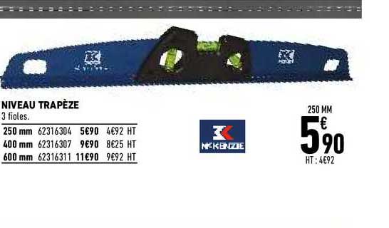 niveau trapèze mc kenzie