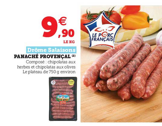 panaché provençal drôme salaisons