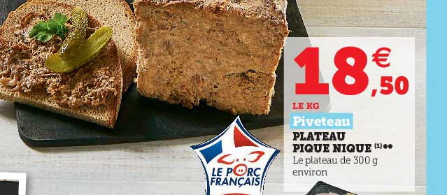 Plateau Pique Nique Piveteau